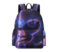 TPISLI 13.3 Inch Laptop Backpack Children Lion Design Rucksack for Boys Girls 11-16 Years, Stylish Durable Animal Print School Bag for Outdoor Travel Back to School Gift