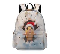 TPISLI 16.5 Inch Rucksack Kids Kawaii Guinea Pig Fashion Backpack for Boys Girls Lower Secondary Years, Everyday Durable Dutch Pig Fashion School Bag for School Trips New Term Gift