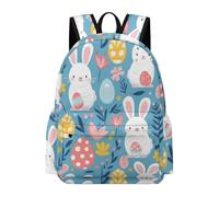 TPISLI Animal Rabbit Backpack Boys Girls Teens Year 7-10 School Bag Cute Bunny Rucksack for Secondary Students, Cool Book Bag for Books and Outdoor Use and Outdoor Study Days