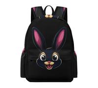 TPISLI Backpack Animal Bunny Print School Bag Travel Daypack Rabbit Motif Rucksack for Students Boys Girls, Laptop Backpack for boys 12-15 years