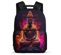 TPISLI Backpack Buddha Rucksack Boy Student Children, Girls Rucksack Buddhism School Bag, Lightweight Capacity Bag Boys Kid, Travel Back Pack, Picnic Bag