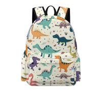 TPISLI Backpack Dinosaurs Boys Girls School Bag Cute Animal Rucksack Age 10-15 for Senior Classes, Cool 11.6 Inch Laptop Daypack for Books, Lessons and Travel