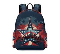 TPISLI Backpack Five-Pointed Star School Bag Star Rucksack Girls Boys 9-13 for School Travel, Lightweight Book Bag for Books, Lessons and Travel and Birthday Gift