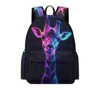 TPISLI Backpack Giraffe Design School Bag Travel Daypack Animal Pattern Rucksack for Students Boys Girls, Laptop Backpack for boys 12-15 years