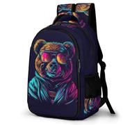 TPISLI Backpack Kids, Lightweight Toddler School Bag for Boys & Girls, Cute Dog Bear Nursery Bookbag with Animal