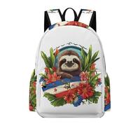 TPISLI Backpack Kids Sloth School Bags for Girls Teens, Lightweight Cute Boys Laptop Rucksack Animal Pattern Bag Casual Daypack Backpack for School Primary Travel