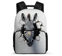TPISLI Backpack Zebra Rucksack Boy Student Children, Girls Rucksack 3D Animal School Bag, Lightweight Capacity Bag Boys Kid, Travel Back Pack, Picnic Bag