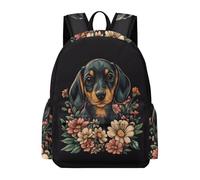TPISLI Backpacks Dachshunds Dog Motif School Bag for Boys 8-12 Years College Backpack Travel Daypack Animal PuppyLarge Bookbags for Teens Girls Students