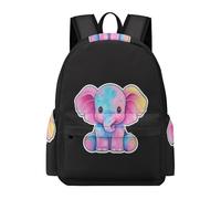TPISLI Backpacks Kawaii Elephant Pattern School Bag for Boys 8-12 Years College Backpack Travel Daypack AnimalLarge Bookbags for Teens Girls Students