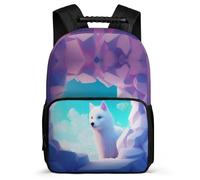TPISLI Bag Fox School Rucksack for Primary School Boy Backpack Animal Print Rucksack Kids Bookbag Lightweight Back Pack Daily Daypack