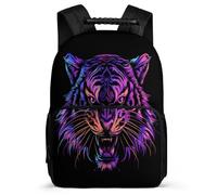 TPISLI Bag Tiger School Backpack for Kids Kindergarten Elementary School Bag Animal Tiger Rucksack for Boys Girls with Side Pockets Bookbag Purse