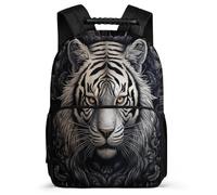 TPISLI Bag Tiger School Rucksack for Primary School Boy Backpack Animal Theme Rucksack Kids Bookbag Lightweight Back Pack Daily Daypack