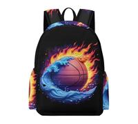 TPISLI Basketball Backpack School Bag Basketball Boys Girls 10-16 Daypack for Secondary Students, Practical Outdoor Rucksack for Autumn Trip and Study Days and Class Travel Use