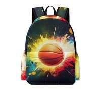 TPISLI Basketball School Bag Teens Age 13 Basketball Daypack Girls Year 3 Cool Spring Outing Backpack Secondary School Hiking Travel Everyday Use Travel Use