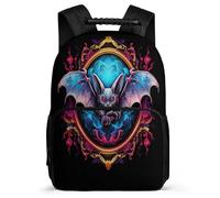 TPISLI Bat Bookbag for Children School Years 2-5 Flying Squirrel Backpack for Kids and Teens Year 2-5, Adjustable Straps Soft Felt Details Outdoor Day Trips