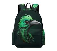 TPISLI Bird Print Backpack Bird Motif Children’s Schoolbag Toddlers Kindergarten Book Bag Zippered Preschool Shoulders Bag Adjustable Straps Travel Daypack Bag
