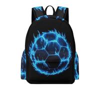 TPISLI Book Bag Football Design Backpack Soccer Lover School Bag Kids Primary Back Pack Kids Rucksacks, Backpacks for Girls Boys Kid School Sports Outdoor Travel