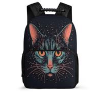 TPISLI Bookbag Cat School Rucksack for Primary Toddler School Boy Backpack Animal Kitten Rucksack Kids Bookbag Lightweight Back Pack Daily Daypack