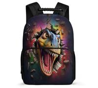TPISLI Bookbag Dinosaur Bag for Boy Girl 8-16 Years Old School Backpack 3D Animal Theme Rucksack Travel Multipurpose Backpack Picnic Bag for Boys & Girls