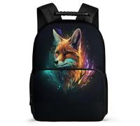 TPISLI Bookbag Fox Bag for Boy Girl 8-16 Years Old School Backpack Animal Rucksack Travel Multipurpose Backpack Picnic Bag for Boys & Girls