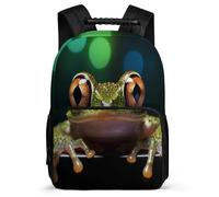 TPISLI Bookbag Frog Backpack for Boys & Kid, School Back Pack Ugly Rucksack Lightweight, Durable Travel Or Sports Bags for Girls Gift School Bag