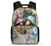 TPISLI Bookbag Guinea Pig School Rucksack for Primary Toddler School Boy Backpack Cute Little Animal Rucksack Kids Bookbag Lightweight Back Pack Daily Daypack