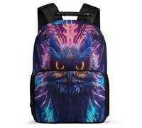 TPISLI Bookbag Owl School Backpack for Boys & Girls, Back Pack Bird Print Rucksack Lightweight, Durable Travel Or Sports Bags for Kids Gift School Bag