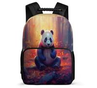 TPISLI Bookbag Panda Backpack for Boys & Kid, School Back Pack Animal Theme Rucksack Lightweight, Durable Travel Or Sports Bags for Girls Gift School Bag