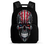 TPISLI Bookbag Skull School Backpack for Girls And Boys School Bag with Skeleton Backpacks for Teenage Travel, Lightweight Rucksack