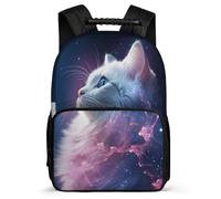 TPISLI Boy Back Pack with Kitten Animal School Bags for Kids Children 8-16 Year Large Casual Daypack Bookbag Cat Rucksack Elementary Schoolbags for Girl