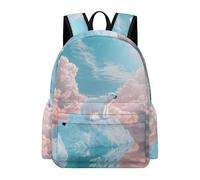 TPISLI Boy Polar Bear Pattern Backpack with Zipped Pockets Adjustable Straps, Animal Printed Rucksack Teen Boys, School Backpacks, School Bag for Travel Camping Sports Gifts for Girls Teenage