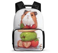 TPISLI Boy Rucksack Cute Guinea Pig School Bag Girls Large Backpack for Kids Lightweight Bookbag for Teen Primary School Backpack Animal Bags Daypack