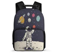TPISLI Boys Bag Astronaut Rucksack Girls Durable Backpack for Kids Primary School Rucksack Casual Daypack Outdoor Boy Bookbag Spaceman School Bags