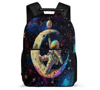 TPISLI Boys Bag Astronaut Rucksack Girls Durable Backpack for Kids Primary School Rucksack Casual Daypack Outdoor Boy Bookbag Spaceman School Bags