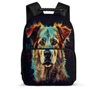 TPISLI Boys Bag Dog Rucksack Girls Durable Backpack for Kids Primary School Rucksack Casual Daypack Outdoor Boy Bookbag Animal Puppy School Bags