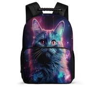 TPISLI Boys Bag Kitten Animal Rucksack Girls Durable Backpack for Kids Primary School Rucksack Casual Daypack Outdoor Boy Bookbag Cat School Bags