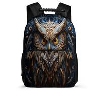 TPISLI Boys Bag Owl Rucksack Girls Durable Backpack for Kids Primary School Rucksack Casual Daypack Outdoor Boy Bookbag Bird Theme School Bags