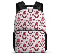 TPISLI Boys Christmas Theme Backpack for School Father Christmas Bookbag School Years 2-5 Primary Classes, Adjustable Straps Soft Felt Details Daily Essentials