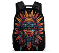 TPISLI Boys Cute Durable Back Pack Bohemian Sun Rucksack for Girls Student Backpack with Sun God Bag Lightweight Bookbag For Kids Casual Travel Bags