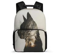 TPISLI Boys Cute Durable Back Pack Cat Rucksack for Girls Student Backpack with Kitten Animal Bag Lightweight Bookbag For Kids Casual Travel Bags