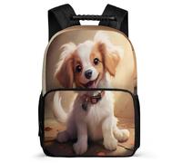 TPISLI Boys Cute Durable Back Pack Sheepdog Dog Rucksack for Girls Student Backpack with Puppie Animal Bag Lightweight Bookbag For Kids Casual Travel Bags