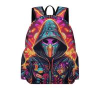 TPISLI Boys Rucksack Cool Skull Design Girls School Backpack Skeleton Age 7-13 Bag for Daily Classes, Fashion 15.6 Inch Laptop Backpack for Travel and Daily Use and Outdoor Study Days