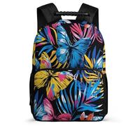 TPISLI Butterflies 3D Design School Backpack for Students Junior School Butterfly Daypack 7-11 Year Olds Boys Girls, Soft Felt Details Durable Travel Daily Use