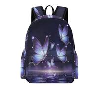 TPISLI Butterfly Design Rucksack Children Year 5 Butterflies Daypack Boys Year 4 Trendy Modern School Trip Rucksack Primary to Secondary Travel Gift Outdoor Gift Travel Use
