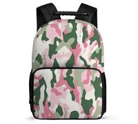 TPISLI Camo Print School Backpack for Students Age 5-10 Camouflage Daypack for Boys Primary Classes, Sturdy Handle Soft Felt Details Daily Essentials