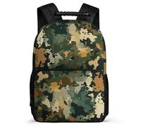 TPISLI Camouflage Design Backpack for Children Age 5-10 Camo Motif Daypack for Kids and Teens Primary Classes, Lightweight Soft Felt Details Back to School Gift