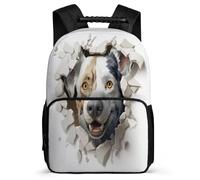 TPISLI Casual Daypack Dog Back Pack Puppy Animal School Bag Fashion Interesting for Kids Multipurpose Laptop Backpack for Boy Girls