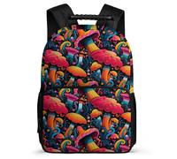 TPISLI Casual Daypack Mushroom Back Pack Plant Theme School Bag Fashion Interesting for Kids Multipurpose Laptop Backpack for Boy Girls