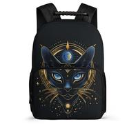 TPISLI Cat Bookbag for Students 6-11 Years Animal Kitten Daypack for Kids and Teens Primary Classes, Lightweight Adjustable Straps Travel Daily Use