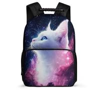 TPISLI Cat School Backpack for Girls Boys Age 5-10 Kitten Backpack for Girls Boys Primary Classes, Durable Adjustable Straps Travel Daily Use